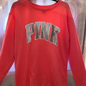 Hot pink oversized  PINK sweatshirt